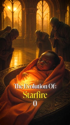 Evolution Void ⏳ on Instagram: "Evolution of Starfire #starfire #superhero #superpower #dc #teentitans"