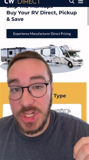 🚐🚌🛣️ Camping World just launched a new website where you can buy RVs insanely cheap! ⬇️⬇️⬇️ direct.campingworld.com ⬆️⬆️⬆️ Use the filters to find your perfect RV, you can even schedule a virtual tour and arrange to pick up at the delivery center to save even more! If you have a trade in, no problem, get an offer right there on the same website. That’s direct.campingworld.com ✅ Camping World | Bailey Goes Outside