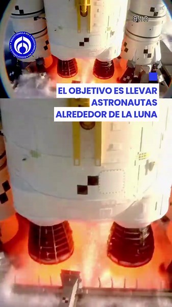🚀 Rumbo a la Luna.🌕 La NASA lanzó Artemis II en una misión histórica que marca el regreso del ser humano al entorno lunar. 😱 #NASA #ArtemisII #Luna #Espacio #Exploración #Ciencia #tiktokmehizover #tiktokinforma