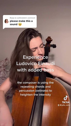 Lydia Cello Demonstrates How a Cello Makes Sound