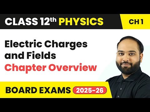 Electric Charges and Fields - Chapter Overview | Class 12 Physics Chapter 1 | CBSE 2025-26
