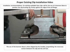 Gantrex Rail Clip Installation.wmv