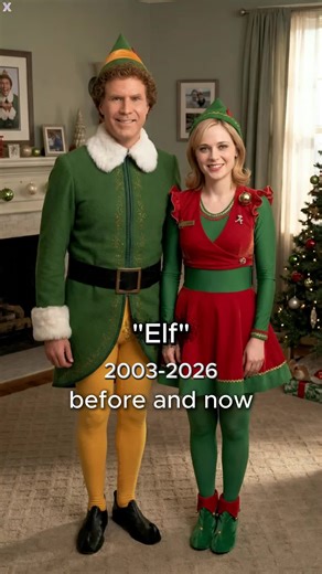 Elf 2003 cast: Then and now #ElfMovie #ChristmasComedy #HolidayClassic #WillFerrell #ChristmasMovies