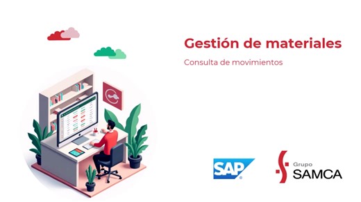 SAP - Transacción MB51 Variantes de visualización