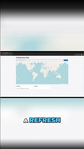 Style Your IP Geolocation App with CSS 🎨🌍