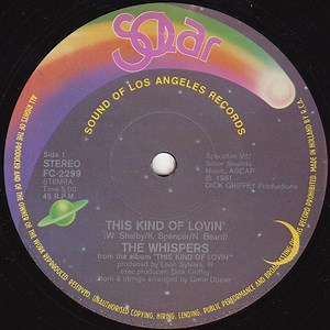 The Whispers - This Kind Of Lovin'