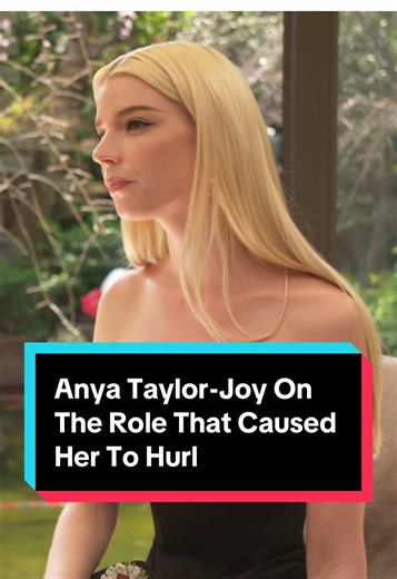 #AnyaTaylorJoy is here to set the record straight about that 'regurgitated' rumor 😅. #TheSuperMarioGalaxyMovie star shares what caused her to hurl. 🤢 #JackBlack #MarioBros