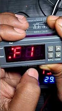 HTC 1000 230v Micro Controller Temperature Controller Settings