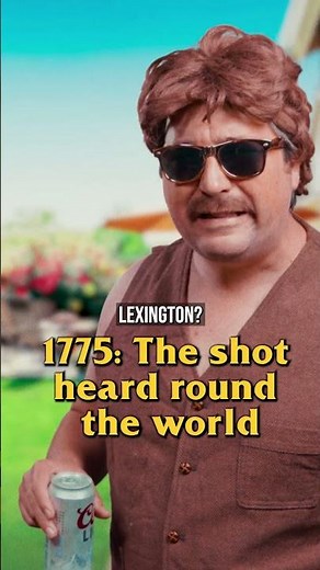 The shot heard round the world #usa #1776 #history #historytok #warhistory #australia