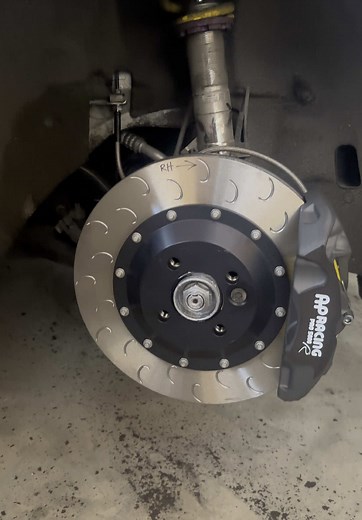 Big Brake Kit for the Mini GTR project #minir57 #jcw #bigbrakekit #apracing #fyp #foryoupage❤️❤️ #goviral #austira #race #racecar #tuning #progress