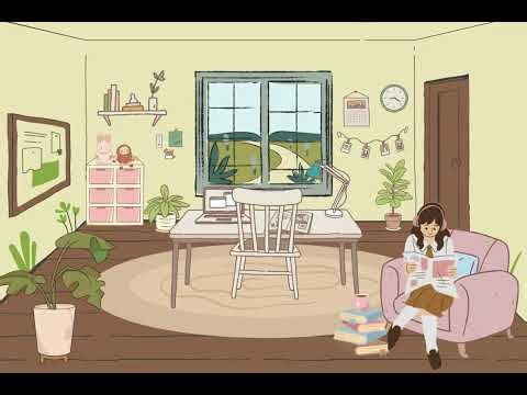 Study With Me | Animation Version W Music 📚🎵