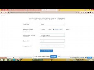 Subform, Calculation in subform, create and send record template in zoho creator using deluge script