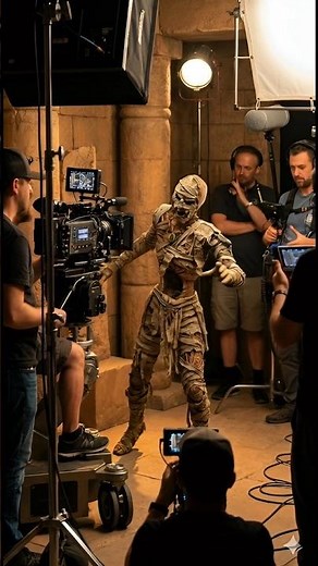 THE MUMMY 1999 - Behind the scenes #TheMummy #BehindTheScenes #FantasyMovies #Reels #Shorts