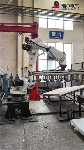 Robotic Arm CNC Machine Tool Loading and Unloading