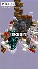 Insane Minecraft wither farm: 72,000 per hour!