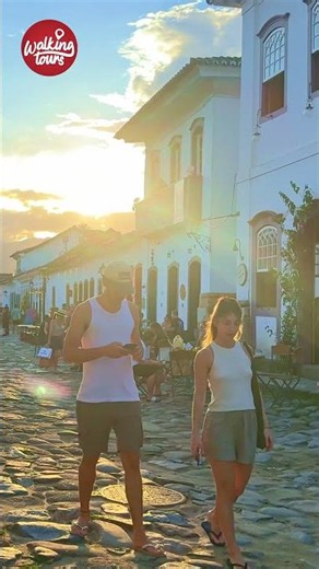 Paraty Walking Tour 2026 | 4K Brazil Walk