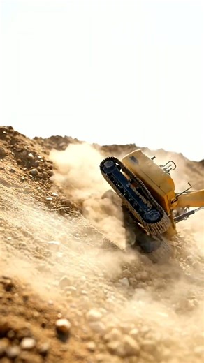 RC Excavator Dust Storm! 🚧 Extreme Off-Road Action on the Hill