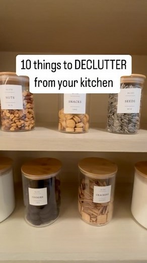8.7K views · 35 reactions | 10 things to declutter in your kitchen...