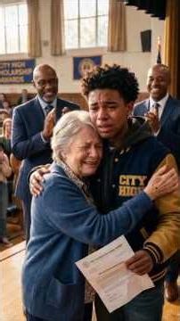 Poor Black Teen Helps Lonely Old Lady — Next Day His Life Changes Forever