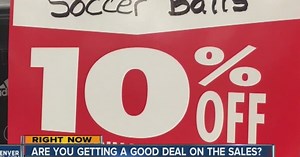 Are Sports Authority markdowns a good deal?