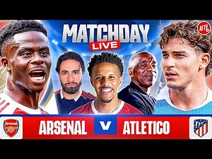 Arsenal 4-0 Atlético Madrid | Match Day LIVE