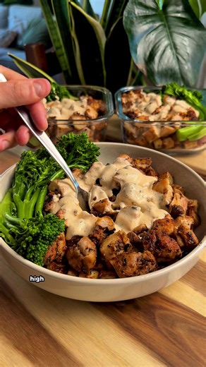 Cajun Chicken with Roasted Chorizo Potatoes — High Protein Meal Prep