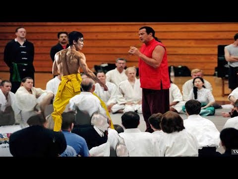 Rare Footage Of Bruce Lee's Real Fight With Steven Seagal That You've Never Seen