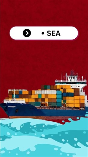 Sea vs Air vs Road #export #shorts #business