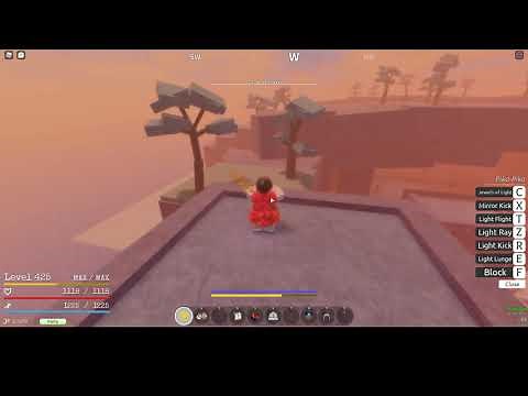 How to afk train ken haki and logia bar in gpo