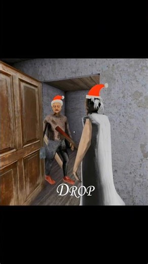 Granny vs grandpa spray challenge👵👴💨THEMAGIC SPRAY #humor #granny #shorts granny video game #grandpa