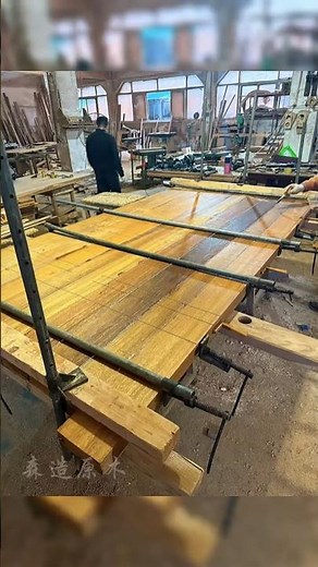 Merbau Solid Wood Gate Making | Traditional Craft Meets Power & Prestige 🔥#ubdiy #woodworking #viral