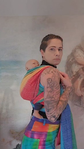 Double Hammock Backcarry was actually the first backcarry I tried 😅 still a favourite! | Wrap you in love