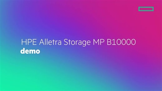 HPE Alletra Storage MP B10000 demo | TechPower Solutions Inc.