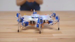 Building Robots is Fun with the Six-Legged STEMI Hexapod