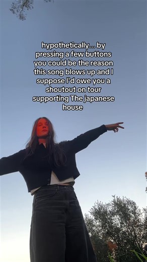 hypothetically you could be the reason this song blows up and you get of listener status for life 🧚 #smallartistsupport #singersongwriter #indiemusic #upcomingartist #thejapanesehouse