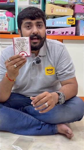 Perplexing Brain Teaser Steel Puzzle for Kids