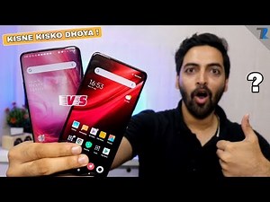 Redmi K20 Pro vs Oneplus 7 Pro - Camera,Performance,Display,Battery,Design & More