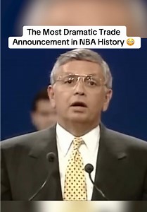 Back in the day, fans and players would find out in real time of a trade from the commissioner during the draft 👀 #basketball #nba #draft