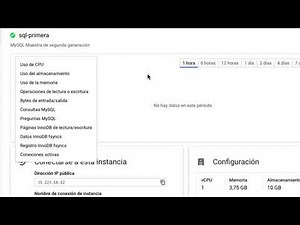 ¿Cómo lanzar y configurar nuestro servidor SQL en CGP - Google Cloud Platform?