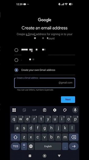 How to Create a New Gmail Account | Step-by-Step Gmail Setup Tutorial | YouTube Shorts
