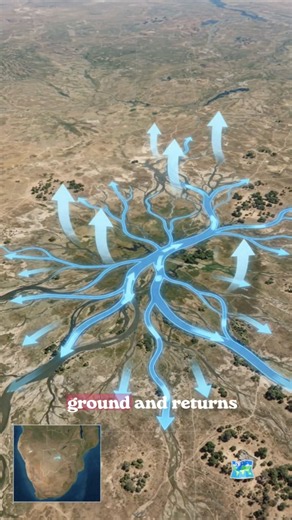 The River That Disappears Into the Desert! 😱🌊