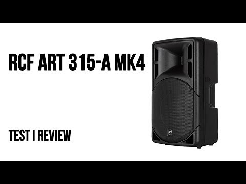 RCF ART 315-A MK4 aktivni zvučnik - Test i review