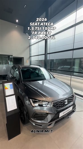 İsagulec on Instagram: "2.740.000 TL SEAT ATECA ALINIR MI ? #volkswagen#taigo#skoda#kamiq#tcross#hyundai#bayon#kıa#seat#passat#jetta#renault#ford#skoda#hyundai#bayon#golf#egea#megane4#volkswagen#ford#hybrid#honda#hrv#mazda#chr#yaris#hilux#seat#skoda#passat#sportage#bursa#tucson#hyundaii#bursa#focus#civic#honda#skoda#passat Not: Ücretli #işbirliği değildir. Bilgilendirme amaçlıdır."