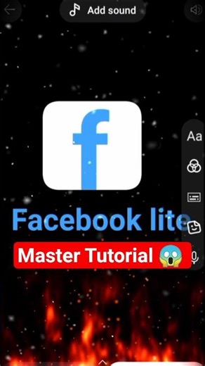 Master Tutorial of Facebook lite logo.#primelife #youtubeshorts