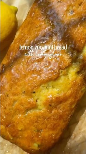 Easy Refreshing Lemon Zucchini Bread