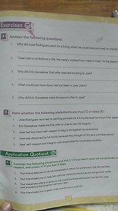 ExercisesA Answer the following questions:1. Why did Jose Ro... | Filo