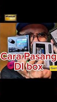 how to install DI-box to gp50 and pocket master #guitar #shorts