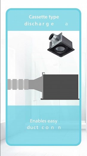Panasonic Ceiling Mount Ventilating Fan – Easy Installation