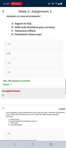 Cloud Computing Week 3/ Assignment 3 Answers #week3 #assignment3 #answers #nptel #nptelanswer #key