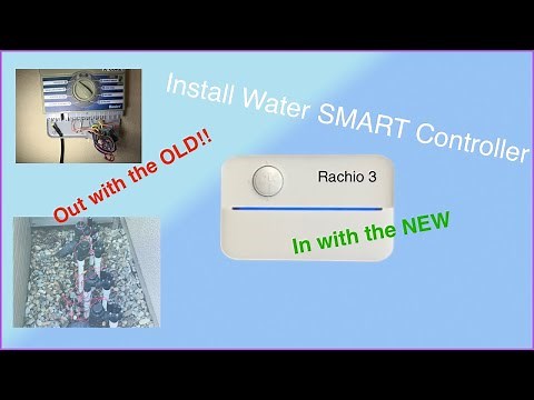 How to install Rachio 3 Sprinkler Controller. Get water SMART with this new WIFI controller.